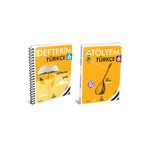 Arı Yayıncılık 2024-2025 6. Sınıf Türkçe Atölyem+Defter Set 2 Kitap !