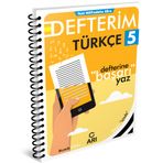 Arı Yayıncılık 5 Sınıf Türkçe Defterim