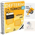 Arı Yayıncılık 8.sınıf Türkçe Konu Anlatım DEFTER+ZİHİNDENEME-KD588