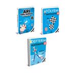 Arı Yayıncılık Arı Yayınları 8. Sınıf Matematik Seti ATÖLYEM-SORU BANKASI-DEFTER