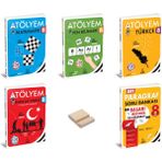 Arı Yayıncılık Lgs 8. Sınıf Atölyem Matematik Fen Türkçe Inkılap ve Paragraf 5li Set + Telefon Standı