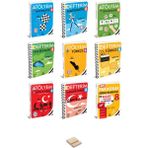 Arı Yayıncılık Lgs 8. Sınıf Matematik Fen Türkçe Inkılap ve Paragraf Atölyem - Defterim 9lu Set + Telefon Standı