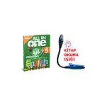 Arı Yayıncılık New All In One English 5. Sınıf Kazanımdan Yeni Nesile 600 Soru Aşamalı Konu + Kitap Okuma Işığı (Çok Renkli)