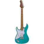 Aria Pro 2 714MK2LTQBL Solak Elektro Gitar - Açık Mavi