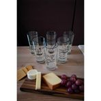 ariana sytle Lacivert Yaldızlı 6'lı 190 ml Muhabbet Rakı Bardağı