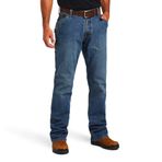 Ariat Rebar M4 Durastretch Workhorse Gabe Düşük Bel Bot Kesim Erkek Jeans
