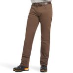 Ariat Rebar M4 Rahat Durastretch Kahve Erkek Pantolon