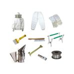 Arıcılık Başlangıç Seti Arı Malzemeleri 10 Parça (Maske+Körük+Ilaçlama Ucu+El Demiri+Sır Tarağı+Eldiven+Pantolon+Çerçeve Teli+Fırça+Maşa)