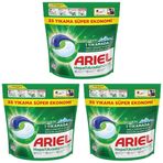 Ariel Hepsi1Arada PODS Kapsül Çamaşır Deterjanı Beyazlar ve Renkliler 35 Yıkama (3 paketi)