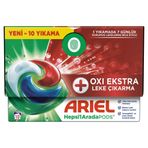 Ariel Hepsi1Arada PODS Oxi Extra Leke Çıkarma Kapsül Çamaşır Deterjanı Beyazlar ve Renkliler 10 Yıkama