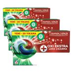 Ariel Hepsi1Arada PODS Oxi Extra Leke Çıkarma Kapsül Çamaşır Deterjanı Beyazlar ve Renkliler 20 Yıkama (3 paketi)