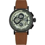 Aries Gold G-7018 BK-BEI Erkek Kol Saati