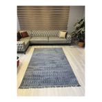 Aries Home Tavşan Tüyü Yumuşak Keçeleşmez Kaymaz Dekoratif Bella İthal Kalite Post Halı Antrasit 160 x 230