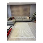 Aries Home Tavşan Tüyü Yumuşak Keçeleşmez Kaymaz Dekoratif Bella İthal Kalite Post Halı Taş 80 x 250
