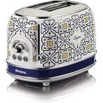 Ariete Capri 2 Dilim Ekmek Kızartma Makinesi 0155/1C - 810 Watt, Metal Gövde, 2 Dilim Kapasite, Buz Çözme, Isıtma, 6 Kızartma Ayarı, Kolay Temizlik, Çıkarılabilir Kırıntı Tepsisi
