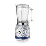 Ariete Capri Cam Smoothie Blender 0583/0C - 1000 Watt, 1,5 Litre Kapasiteli Cam Sürahi, Buz Kırma Fonksiyonu, 4 Paslanmaz Çelik Bıçak, Ani Parçalama Fonksiyonu