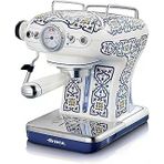 Ariete Capri Espresso Kahve Makinesi 1389/1C - Maxi Cappuccino Cihazı, Süt Köpürtme Başlığı, 850 Watt, 0,9 Litre Çıkarılabilir Su Tankı, Çıkarılabilir Damlama Tepsisi Bardak Tutucu