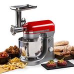 Ariete Moderna Mutfak Şefi ile Uyumlu Kıyma, Sosis ve Makarna Yapma Aparat Seti 4079/00 - Moderna Yoğurma Makinesi Aksesuarı, Stand Mikser Aparatı (1589 Moderna Mutfak Şefi ile Uygun)
