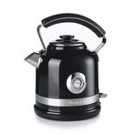 Ariete Moderna Su Isıtıcı Siyah 2854/02 - Modern Kettle 1,7 Lt, 2000 Watt, Paslanmaz Çelik Gövde, Su Sıcaklığını Gösteren Termometre, 360° Kablosuz Taban, Ergonomik Tasarım ve Tutma Sapı