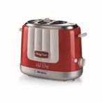 Ariete Party Time Hot Dog Makinesi Kırmızı 0206/00-650 Watt, 2 Sosis ve 2 Sandwich Ekmeğini Aynı Anda Hazırlama, 5 Farklı Kızartma Ayarı