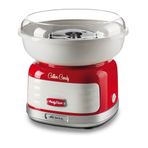 Ariete Party Time Pamuk Şeker Yapma Makinesi Kırmızı 2973/00 - Cotton Candy Machine, 450 Watt, Toz Şeker veya Sert Şekerlerle Uyumlu, 4 Koni ile Pratik Kullanım, Kolay Temizleme