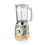 Ariete Positano Cam Blender 0583/0P - 1000 Watt, 1,5 Litre Kapasiteli Cam Sürahi, Buz Kırma Fonksiyonu, 4 Paslanmaz Çelik Bıçak, Ani Parçalama Fonksiyonu