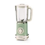 Ariete Vintage Blender Yeşil 0568/14 - Saklaması Kolay, 500 Watt, 1,5 Litre Sürahi, Plastik Kavanoz, 6 Paslanmaz Çelik Bıçak, 2 Hız, Darbeli, Çift Emniyetli