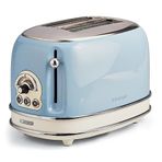 Ariete Vintage Ekmek Kızartma Makinesi 2 Dilim Mavi 0155/15-810 Watt, Metal Gövde, 2 Dilim Kapasite, Buz Çözme, Isıtma, 6 Kızartma Ayarı, Kolay Temizlik, Çıkarılabilir Kırıntı Tepsisi