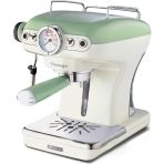 Ariete Vintage Espresso Makinesi Yeşil 1389/14 - Süt Köpürtme Başlığı, 900 Watt, 0,9 Litre Çıkarılab
