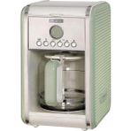 Ariete Vintage Filtre Kahve Makinesi Yeşil 1342/04-2 Lt Temperli Cam Sürahi, 12 Fincan Kapasite, 960 - Renkli