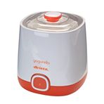 Ariete Yogurella Süzme Yoğurt Makinesi 0621/10 - Pane Express, 20 Watt, 1 Litre Yoğurt Kapasitesi, Süzme Yoğurt için Ekstra Filtreli Sepet, 2 Kap