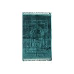 Arifan Hediyelik Hac Dünyası Lüks Kalın Yumuşak Peluş Seccade Kaymaz Taban Özellikli Çantalı 80x120