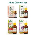 Arifoğlu Akne Önleyici Çay Ağacı 10 ml + Lavanta Yağı 20 ml + Adaçayı Yağı 20 ml + Kuşburnu Çekirdeği Yağı 20 ml Set