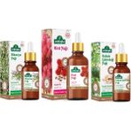 Arifoğlu Biberiye Yağı 20 ml - Hint Yağı 50 ml - Kabak Çekirdeği Yağı 20 ml - Saç Bakım Seti - 100 ml