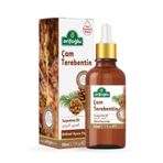 Arifoğlu Çam Terebentin Yağı 50ml, saçı besleyici doğal formülüyle saçınıza canlılık kazandırır; Arifoğlu Pine Turpentine Oil 50ml revitalizes hair with its nourishing natural formula.