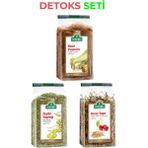 Arifoğlu Detoks Seti Mısır Püskülü 40 gr + Zeytin Yaprağı Çayı 120 gr + Kiraz Sapı 40 gr - Bitki Çayı