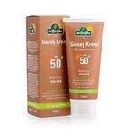 Arifoğlu Güneş Kremi 50+ Organik Aloe Veralı Anti Aging 100ml Sun SPF 50+ Koruma & Nem, Suya Dayanıklı Nemlendirici Güneş Kremi,Çok Yüksek Koruma,48 Saat Nemlendirme,Güneş Koruyucu