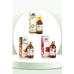 Arifoğlu Seyrek Saç Seti: Çam Terebentin Yağı 50 ml Sarımsak Yağı 20 ml Hint Yağı 50 ml