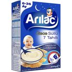 Arılac Gece Sütlü 7 Tahıllı 4x200 gr Bebek Maması