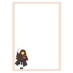 Arilcraft Harry Potter, Asa ve Büyü Kitabı Tutan Hermione Granger Not Defteri A5 Boy