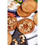 Arin Bambu Yuvarlak Çerezlik - Sunum Kasesi 6 Adet - 250 ml