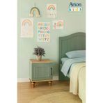 arionkids ARIONKIDSKMDN003 Gülsün Komodin | Birinci Sınıf Mdf Kalitesi | Rehau Kaplama Kapak | Ağaç Ayaklı