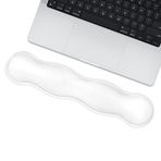 Arisase Yumuşak Klavye Bilek Dinlenme Pedi 14,4 inç Konfor Havalı Silikon Jel Yastık Yazma Oyun Bilek Ağrı kesici Destek Pedi MacBook Magic Klavye Diğer Klavyeler Ofis ve Ev Aksesuarları (Şeffaf)