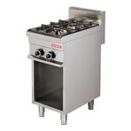 Arisco GR911 2 Gözlü Gazlı Alt Açık Dolaplı CE Belgeli 425x900x900 mm Ocak