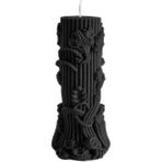 Arista Candle Shadow Bloom, Siyah Zarafet 2 Adet Dekoratif Mum
