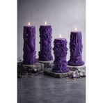 Arista Ethereal Pillars Collection Lavanta Kokulu 4'lü Dekoratif Set Mum & Kandil
