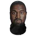 Aristo Solutions Gerçekçi Kanye West 3D baskılı tam yüz maskesi, nefes alır, hafif ve rahat, kostümlü oyun, partiler, cadılar bayramı, karnaval ve etkinlikler için ideal