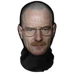 Aristo Solutions Gerçekçi Walter White 3D baskılı tam yüz maskesi – nefes alır, hafif ve rahat, kostümlü oyun, partiler, cadılar bayramı, karnaval ve etkinlikler için ideal