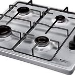 Ariston HFH4SW 4 Gözlü Gazlı Set Üstü Ocak Beyaz