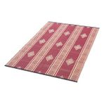 Arısu Plastik Hasır 180 x 270 Çift Mekik Piknik Cami Bahçe Kilimi Bağ Namazlık - 180 x 270 cm - Kırmızı
